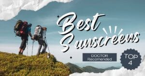 hiking image with sunscreen recommendations