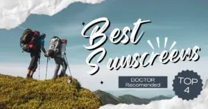 hiking image with sunscreen recommendations