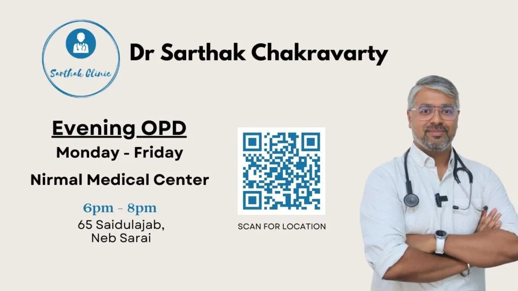 clinic details location QR code